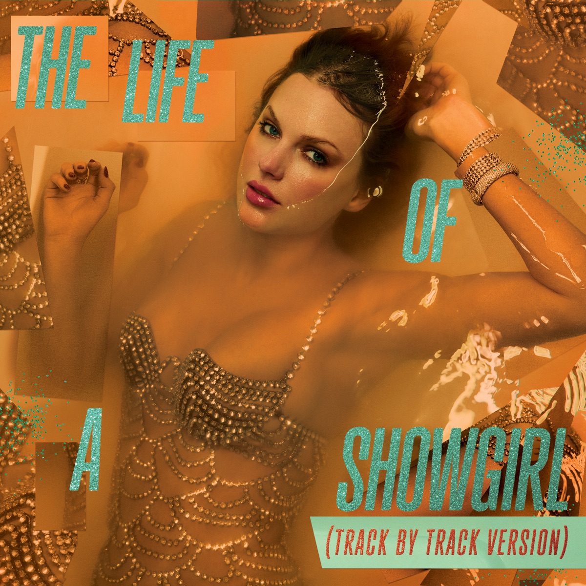 The Life of a Showgirl (Track by Track Version) by Taylor Swift album cover artwork