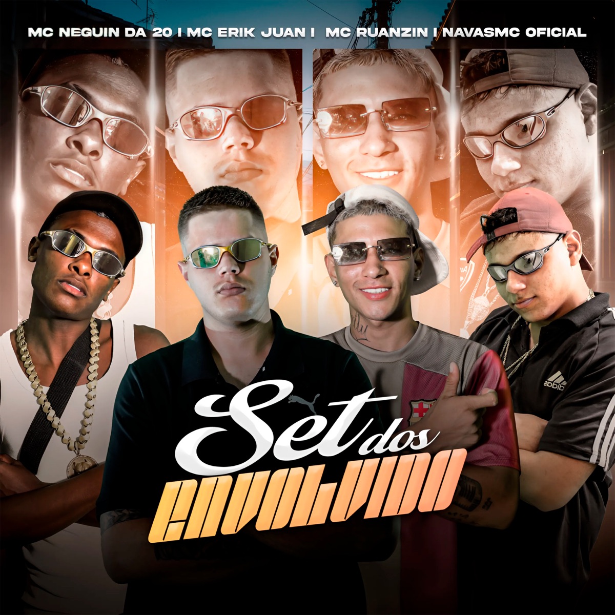 Set dos Envolvido (feat. MC Erik Juan) - Single by MC Ruanzin, MC Neguin da 20 & NavasMC Oficial album cover