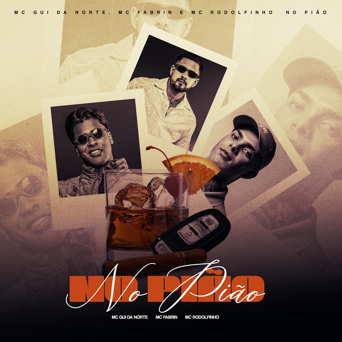 No Pião - Single by MC Gui Da Norte, Mc Rodolfinho & MC Fabrin album cover