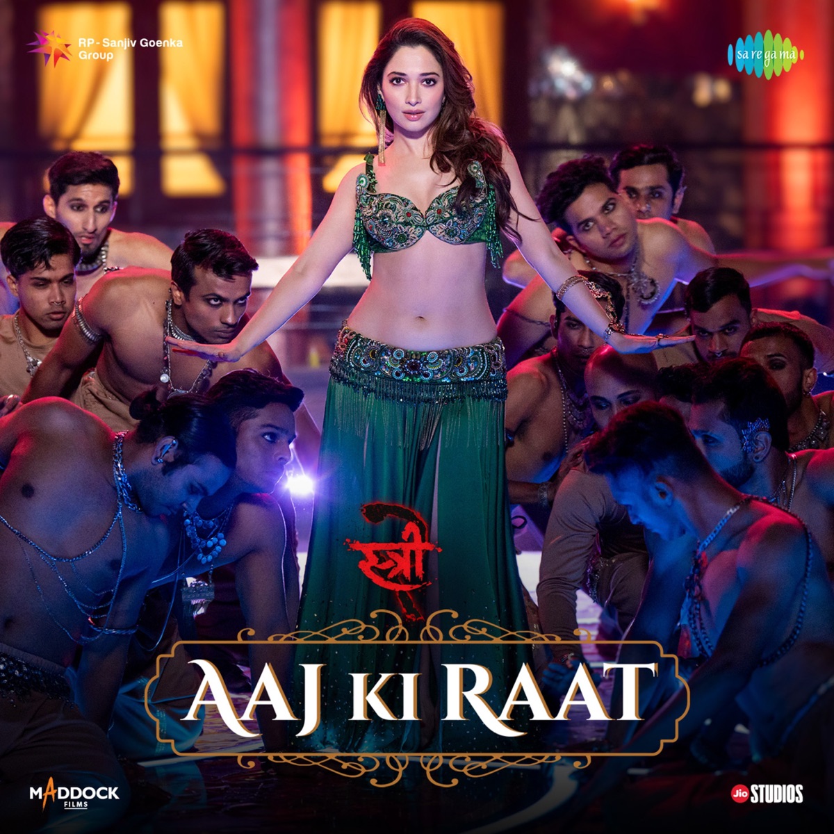 Aaj Ki Raat (From "Stree 2") - Single by Sachin-Jigar, Madhubanti Bagchi, Amitabh Bhattacharya & Divya Kumar album cover
