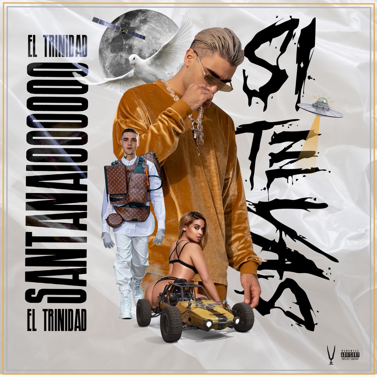 Si Te Vas - Single by $antana1000000 & El Trinidad album cover