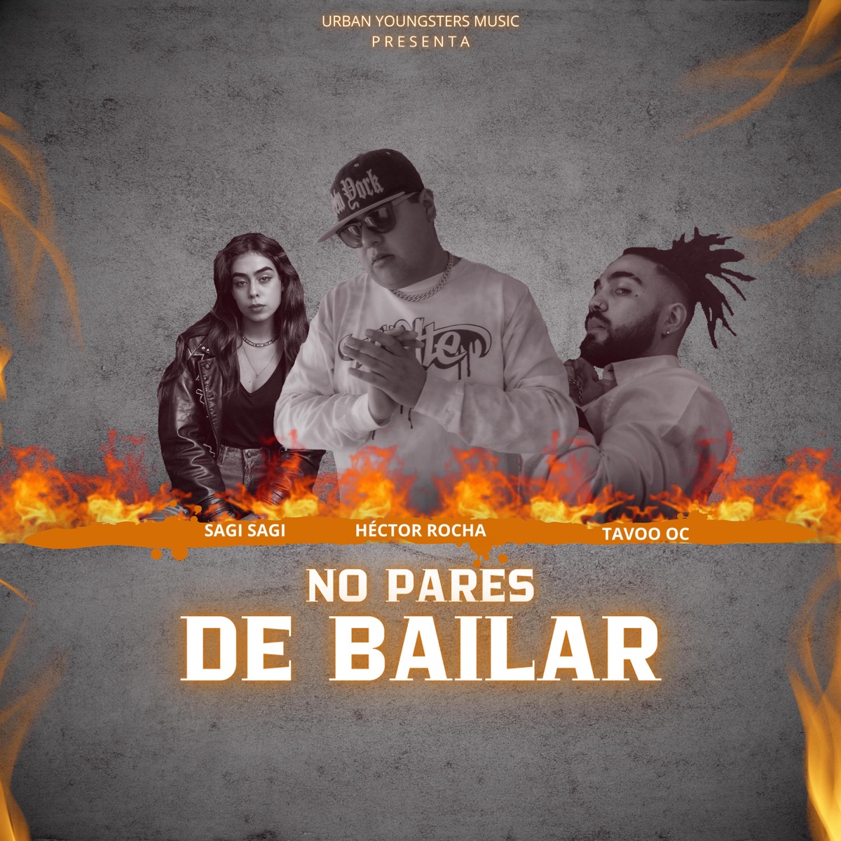 No Pares De Bailar (feat. Sagi Sagi & Tavoo OC) - Single by Héctor Rocha album cover
