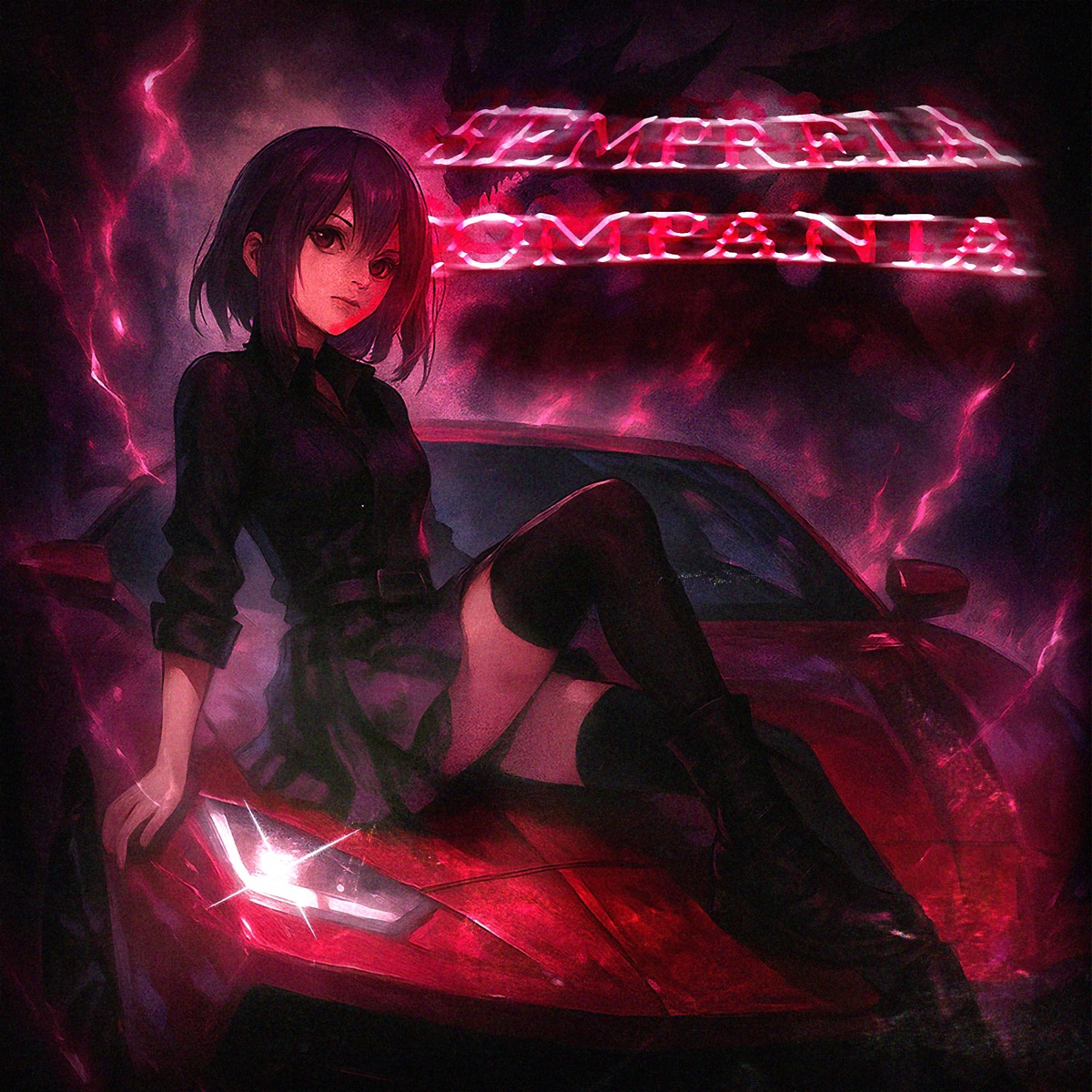 SEMPRELA COMPANIA - EP by CURSEDEVIL, N9PXLUS & xxknvnr album cover