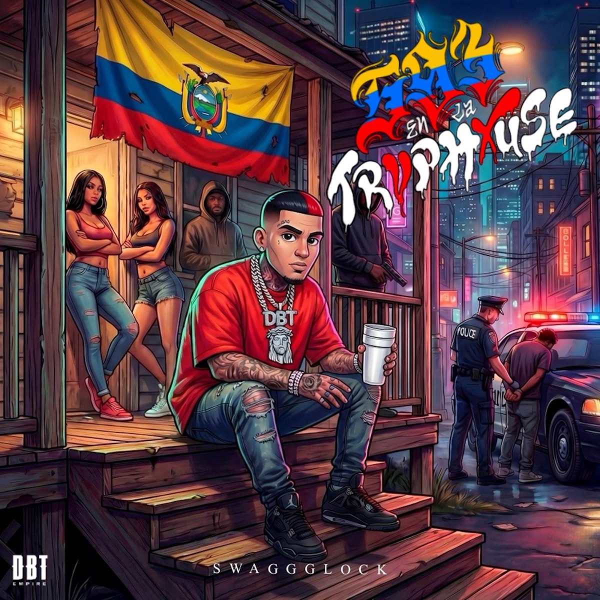 LA CONNECT - Single by SwaggGlock album cover