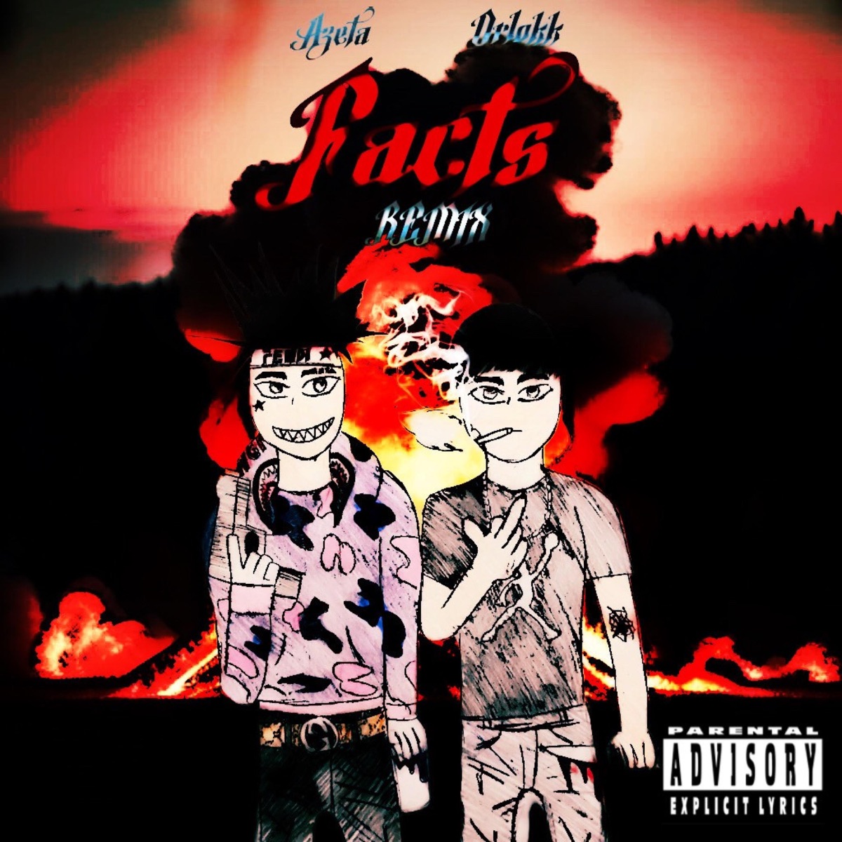 FACT'S (Remix) - Single by Orlokk album cover