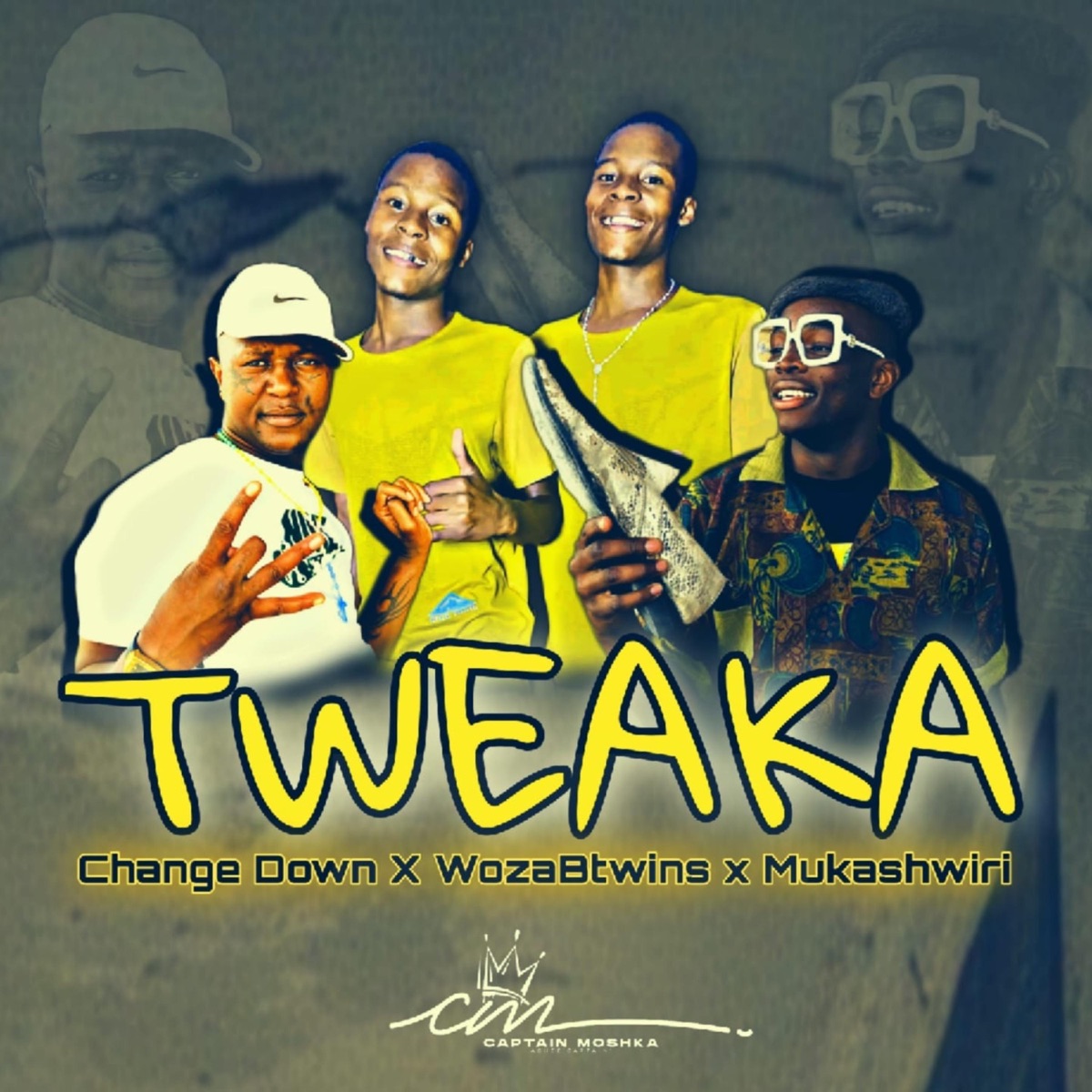 Tweaker(Original Tribe) (feat. Change Down & Mukashwiri) - Single by WozaBTwins album cover
