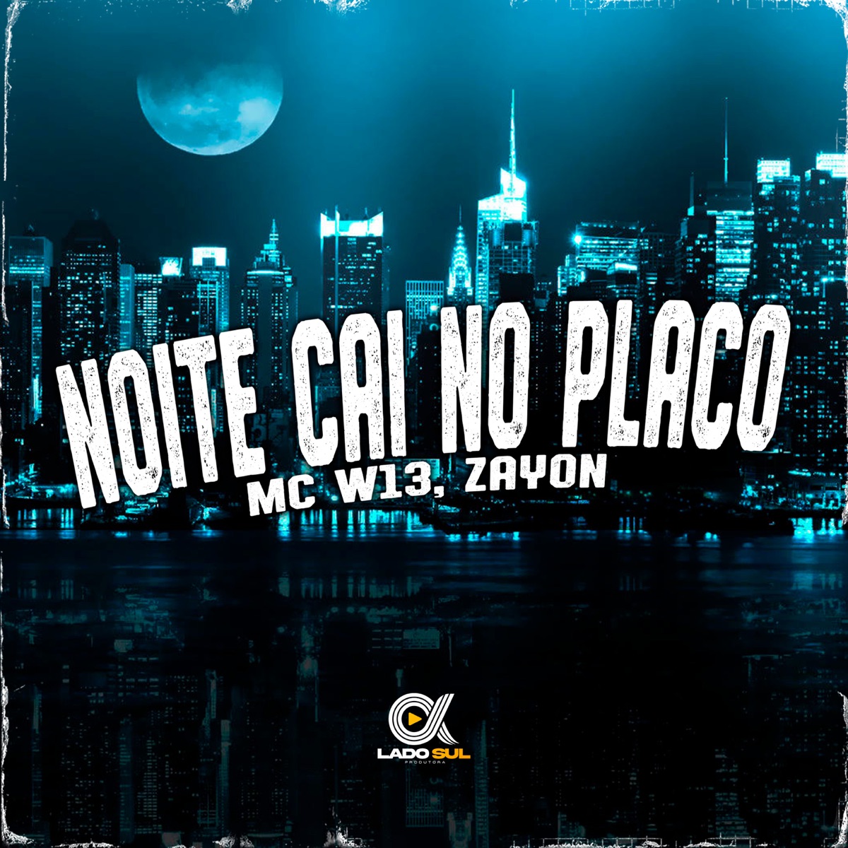 Noite Cai no Placo - Single by Mc W13 & Zayon album cover