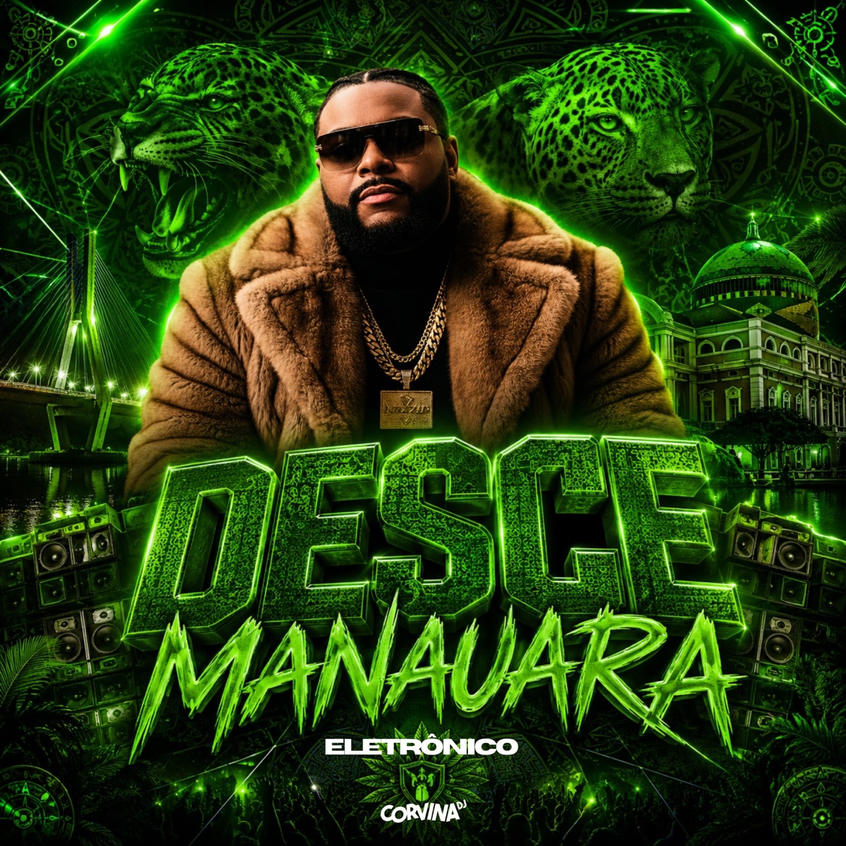 Desce Manauara (Eletrônico) - Single by CORVINA DJ album cover