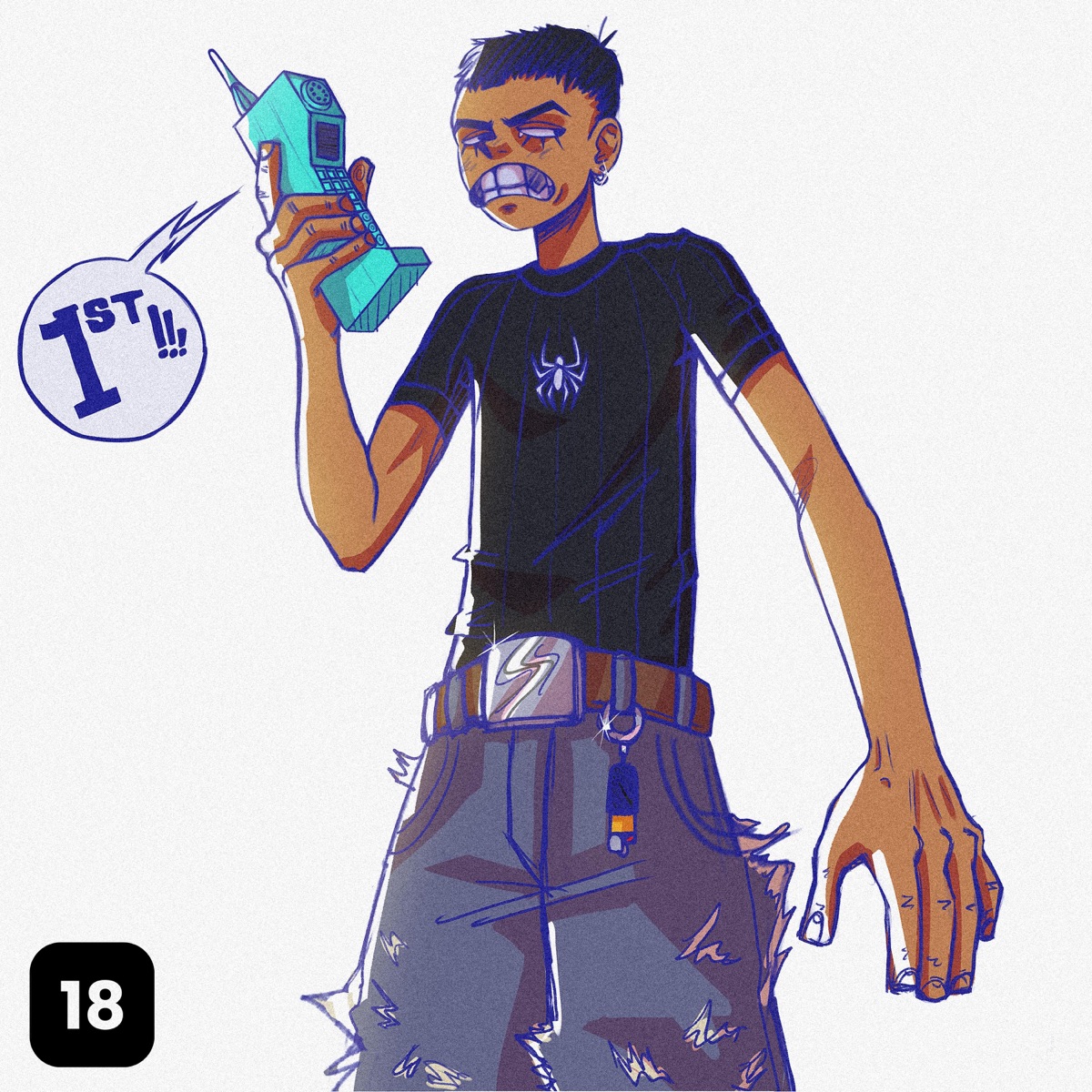 Number 1 (feat. Prodd Luluh) - Single by eiwygu album cover