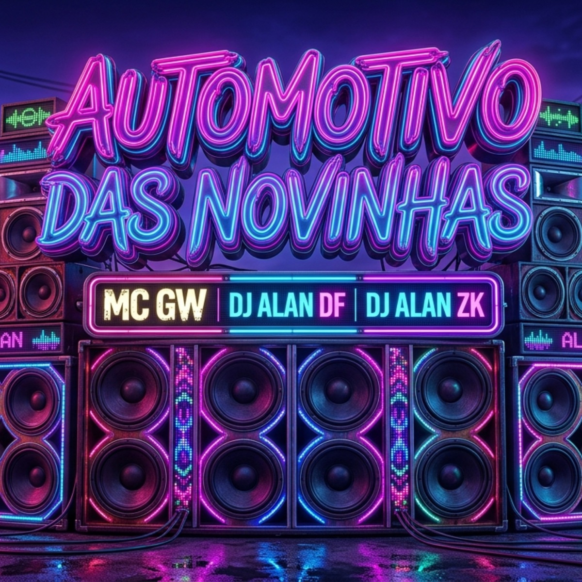 Automotivo Das Novinhas - Single by Mc Gw, DJ ALAN DF & DJ ALAN ZK album cover