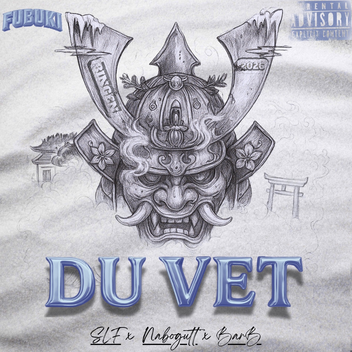 DU VET (Fubuki) - Single by nabogutt, SLF & Barb album cover