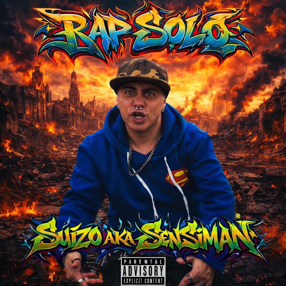 Rap solo (Remix 2009) - Single by Suizo aka SenSiMaN album cover