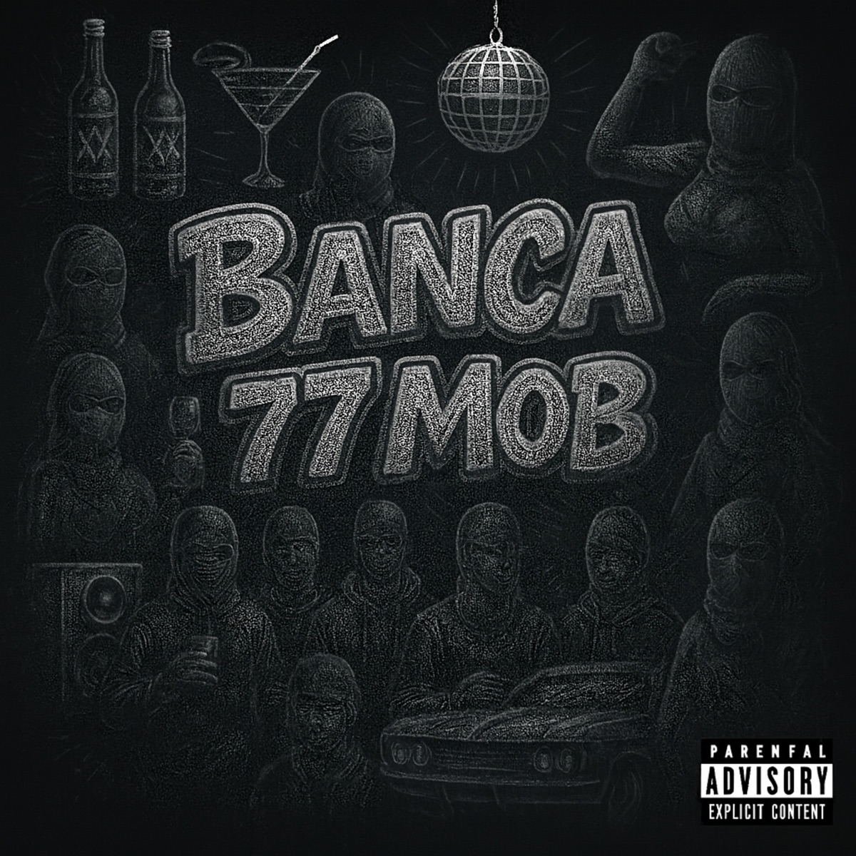 Banca 77 (feat. Riela) by Mts Mathias album cover