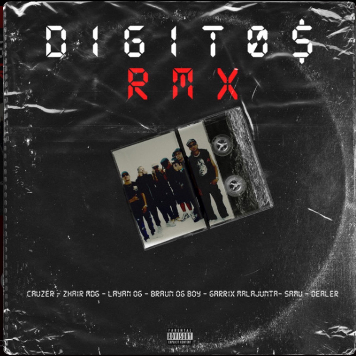 Digitos (Rmx) - Single by cauzer, Braun Og Boy, Zhair Mdg, Layan OG, Garrix Malajunta, SAMU & Dealer album cover