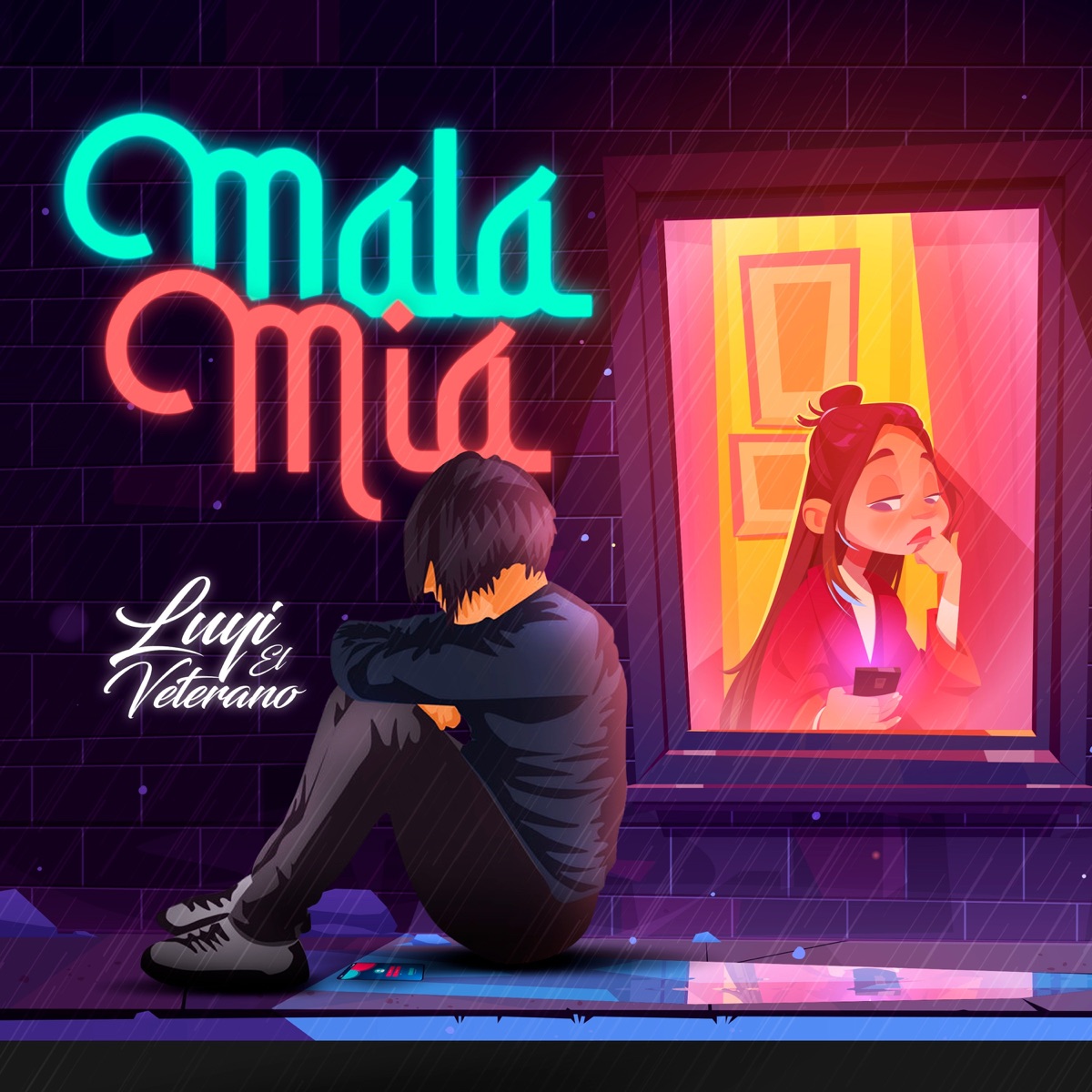 Mala Mia - Single by Luiyi el Veterano album cover