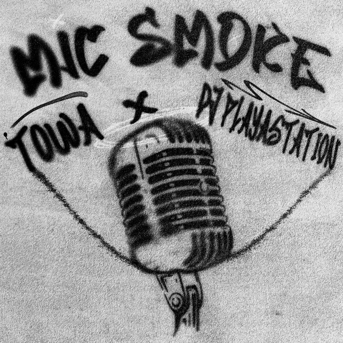 MIC SMOKE - Single by Dj Playastation & Towa album cover