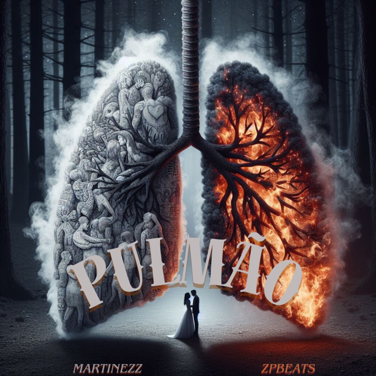 Pulmão - Single by Martinezz & Zp album cover