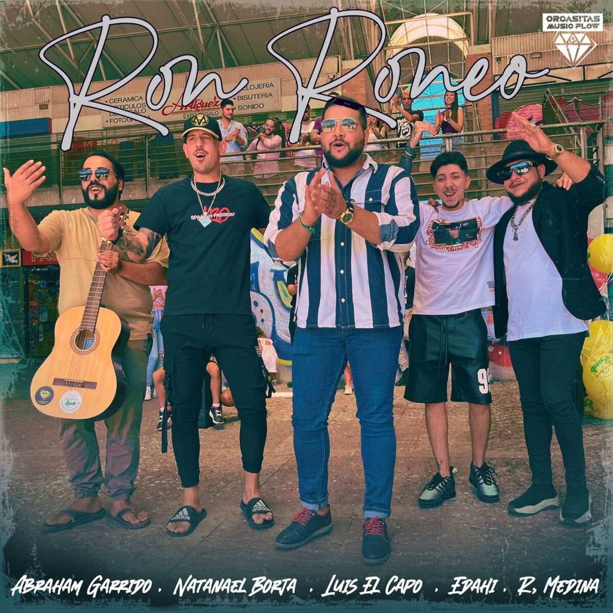 Ron Roneo - Single by Abraham Garrido, Natanael Borja & Luis el Capo album cover