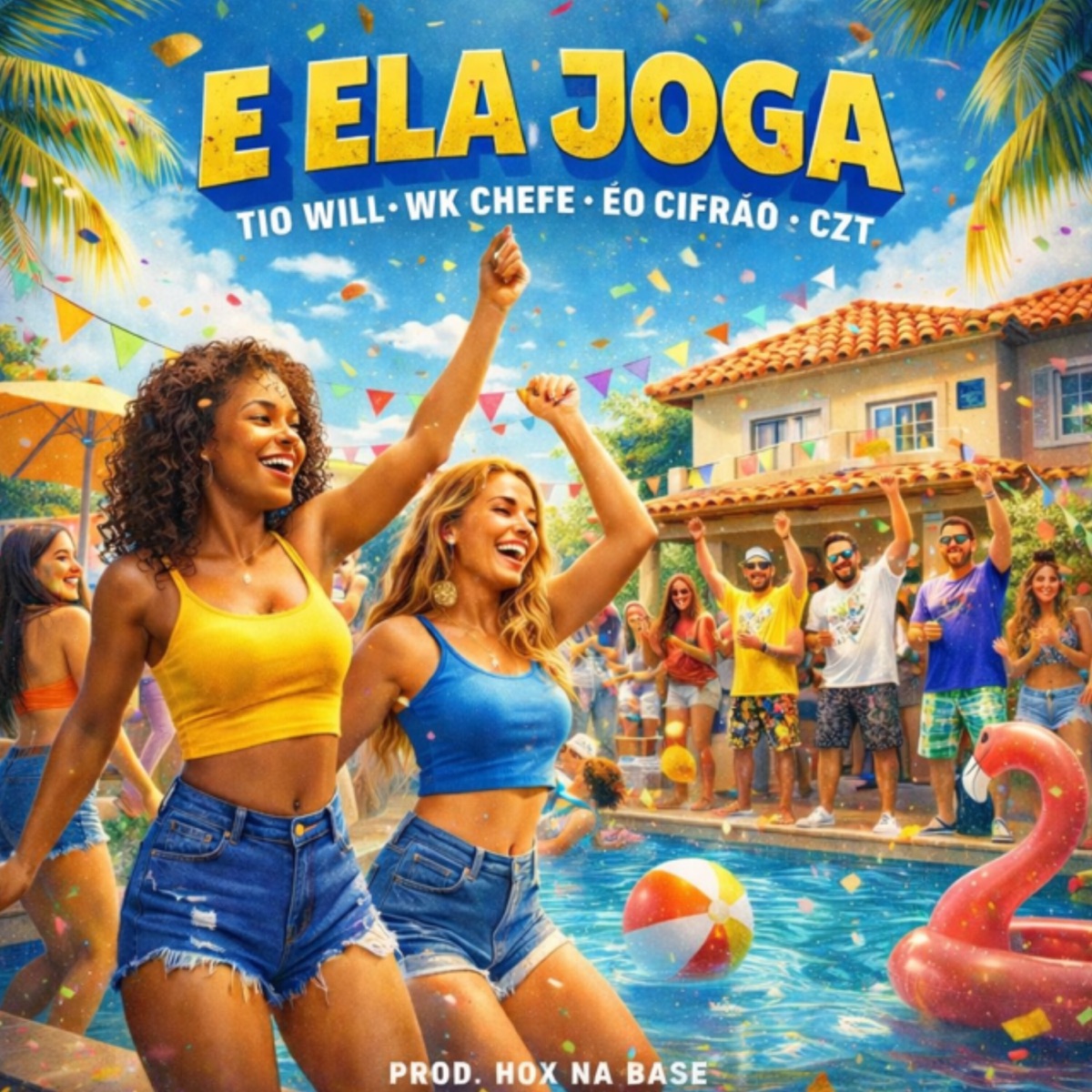 E Ela Joga - Single by Tio Will, Eo Cifrão, WK Chefe & CZT album cover