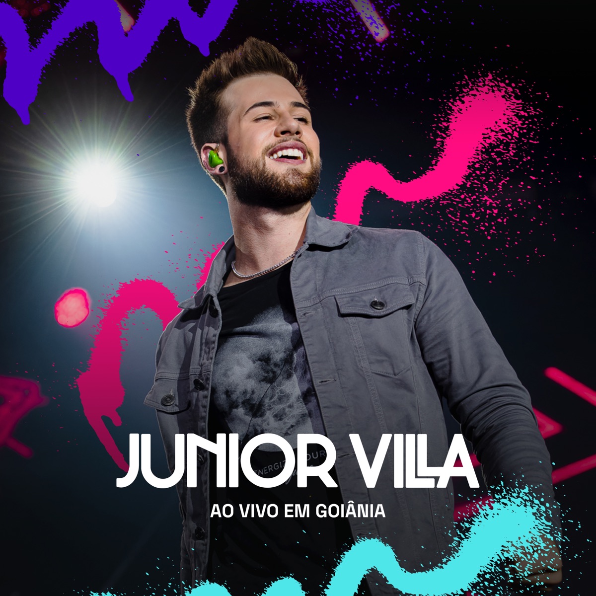 Ao Vivo em Goiânia (Ao Vivo) by Junior Villa album cover