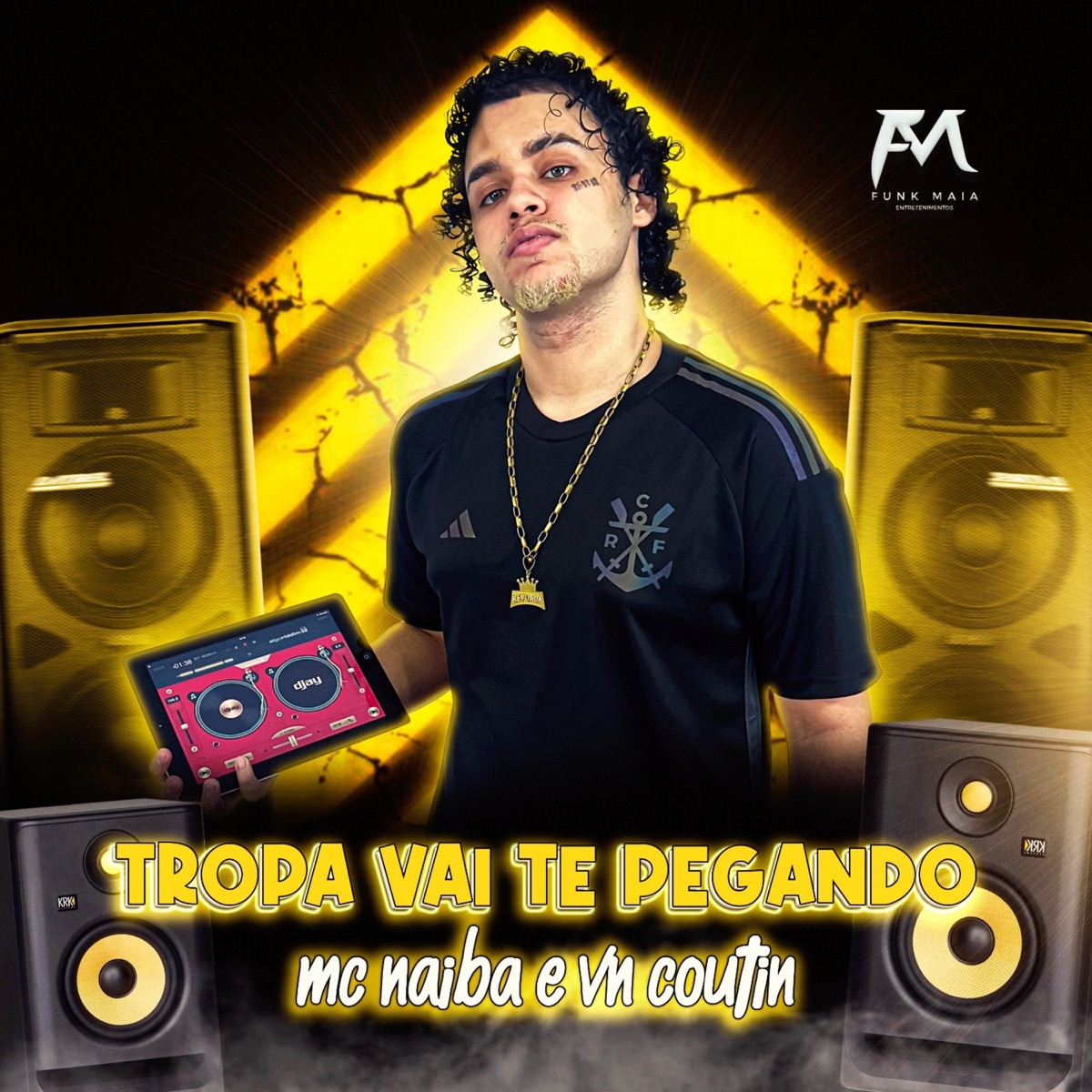 Tropa Vai Te Pegando - Single by MC Naiba & VN Coutin album cover