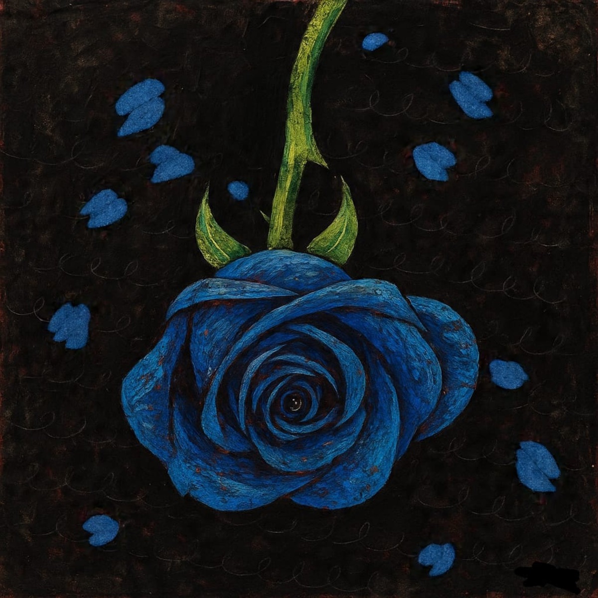 Whispers (blue) - Single by cr & Titof album cover