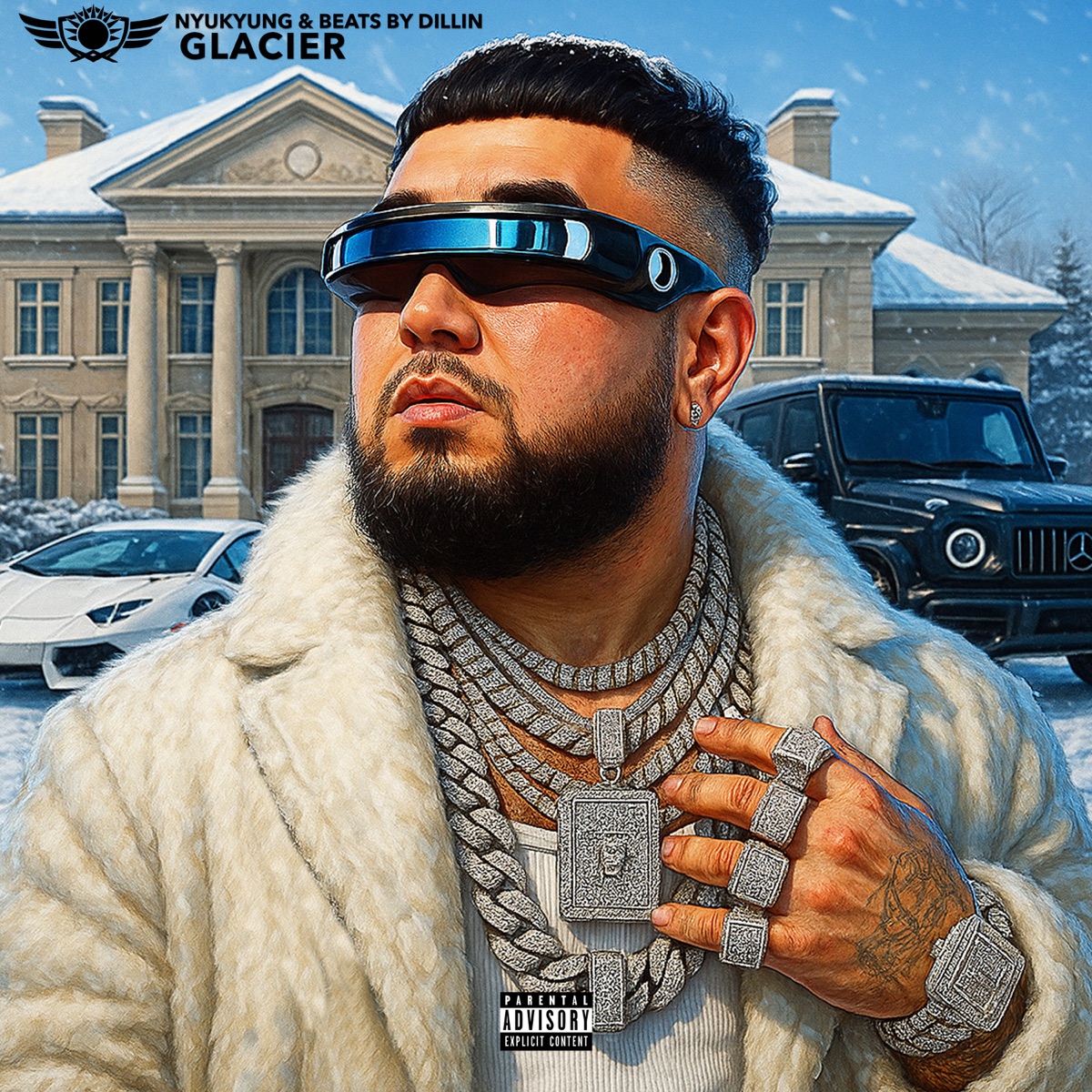 Glacier - Single by Nyukyung & Beats By Dillin album cover
