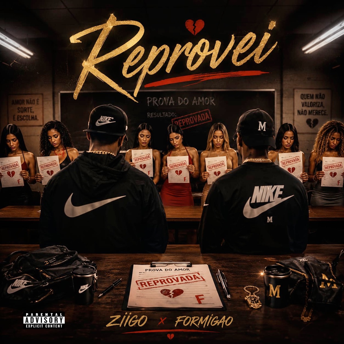 REPROVEI - Single by L3git Mob, Ziigo & Cristian MC album cover