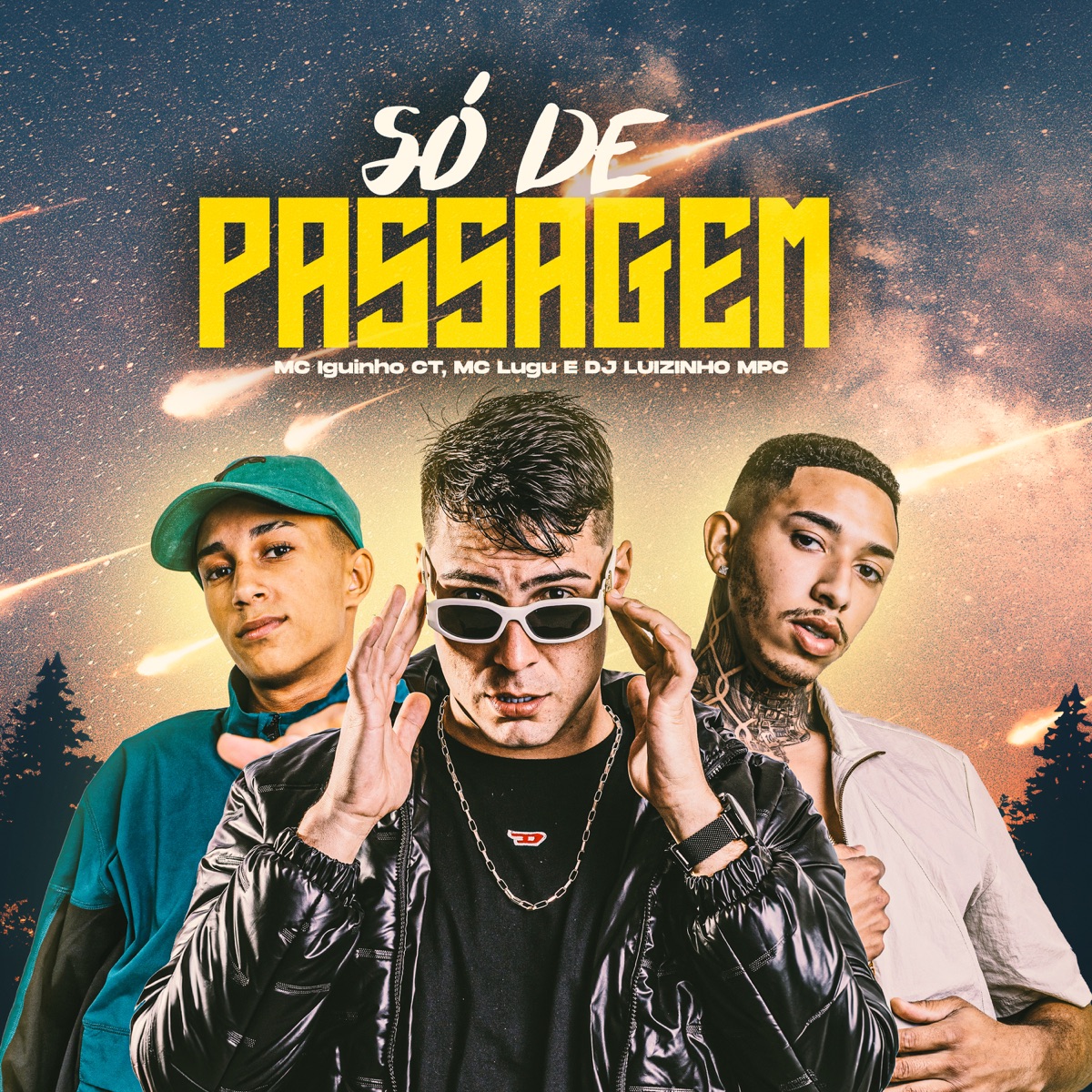 Só de Passagem - Single by Mc Iguinho Ct, Dj Luizinho MPC & MC Lugu album cover