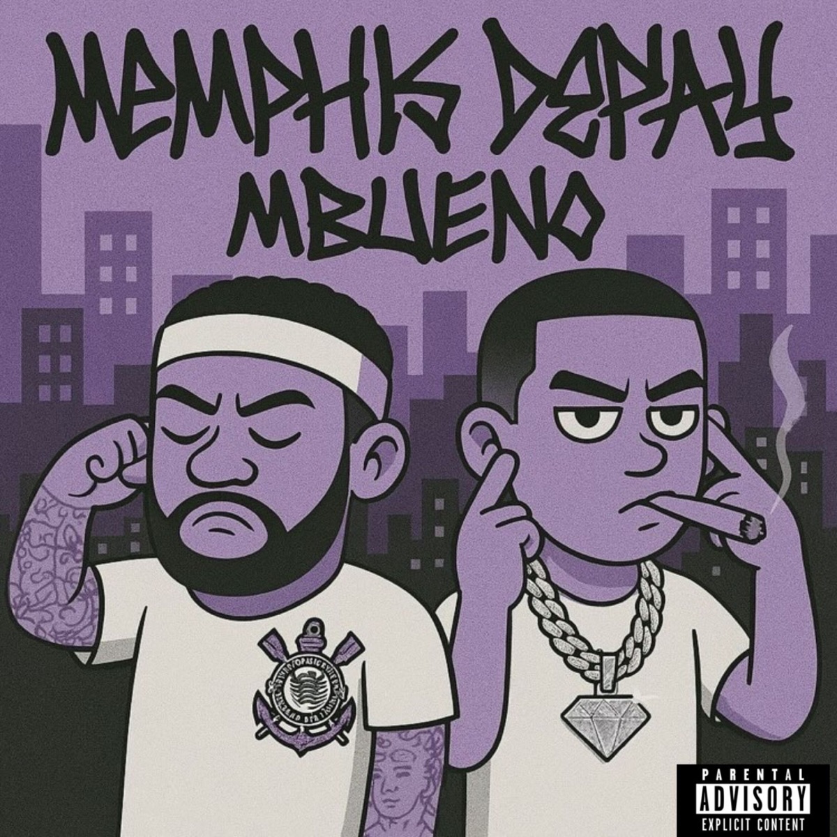 Memphis Depay - Single by MBUENO album cover