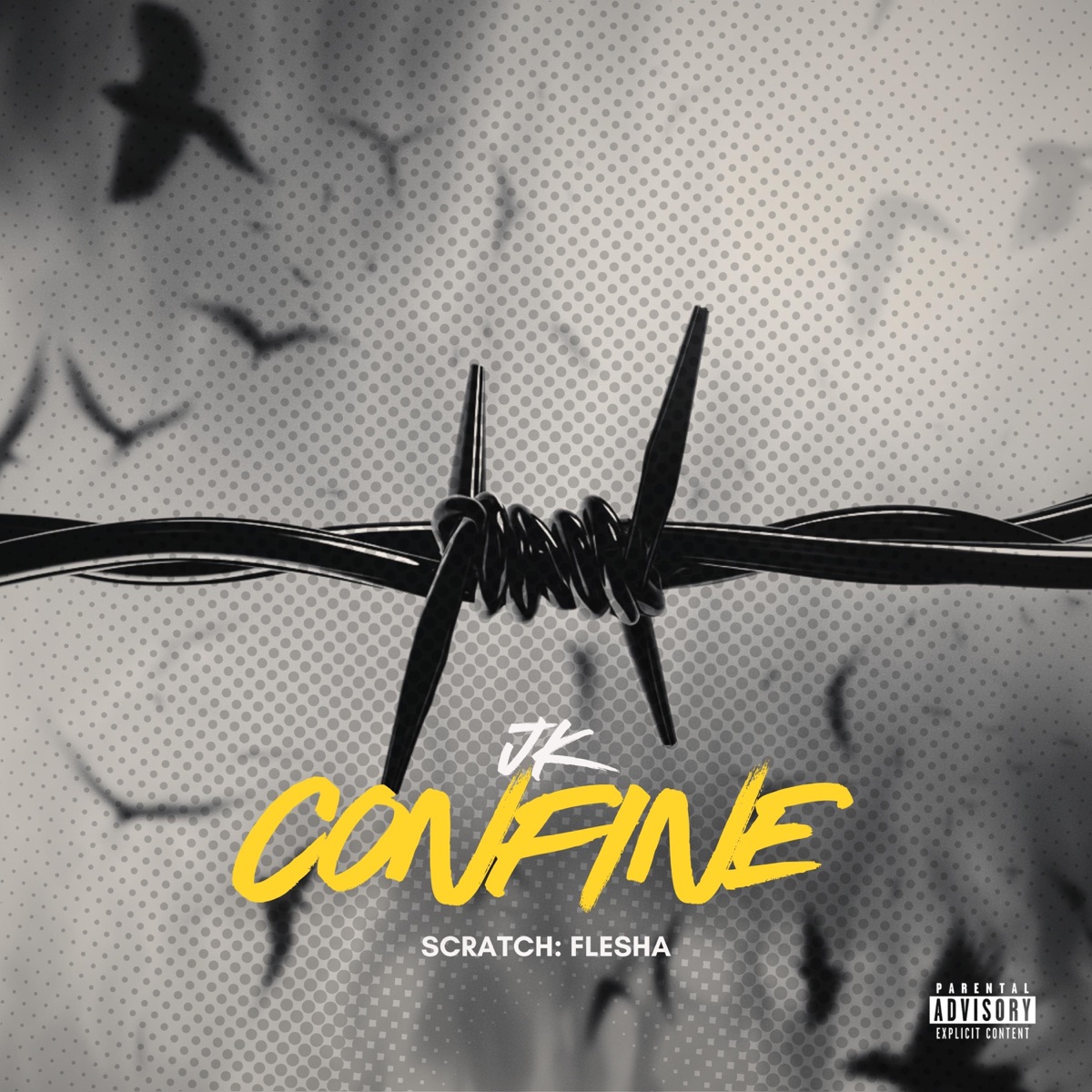 Confine (feat. Flesha) - Single by Jk album cover
