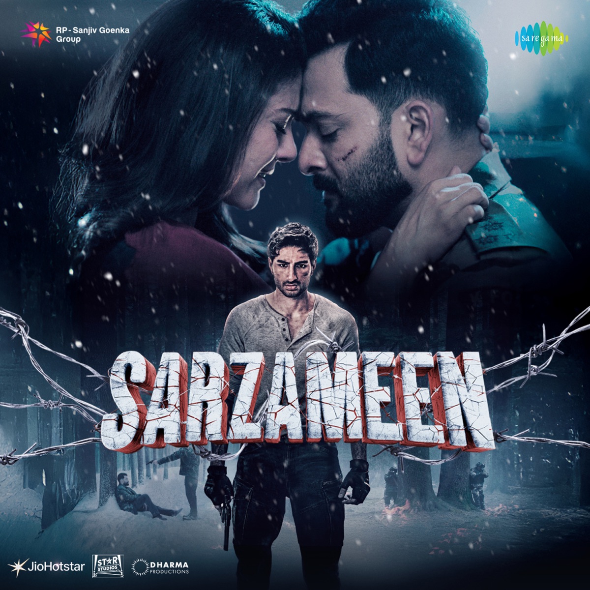 Sarzameen (Original Motion Picture Soundtrack) by Vishal Khurana K, Vishal Mishra, Kausar Munir & Jaani album cover