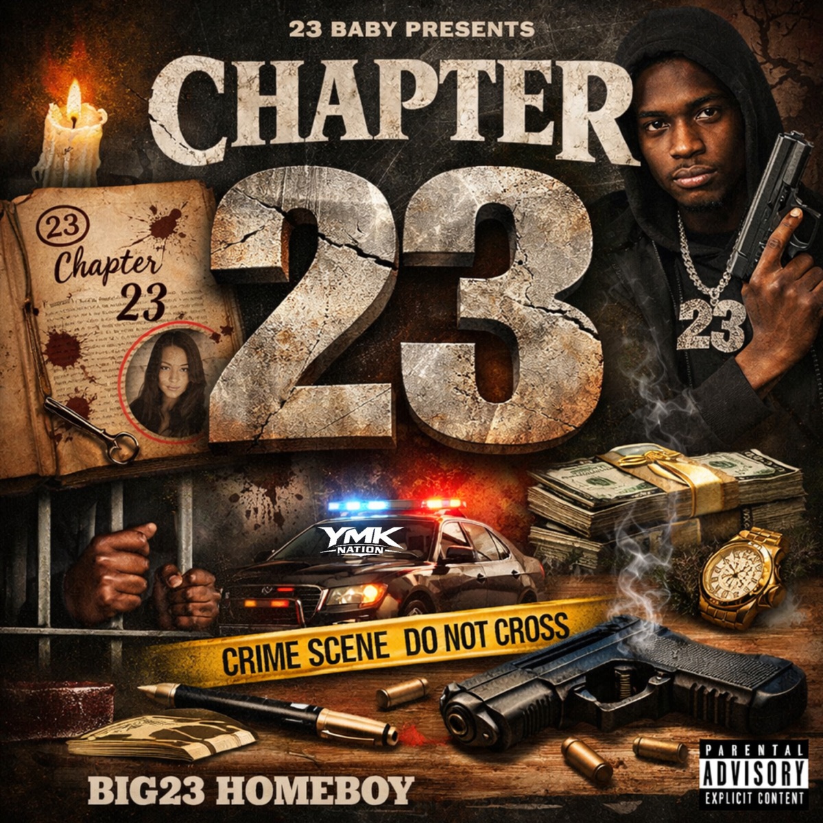 CHAPTER 23 - Single by Big23 Homeboy, 4N4L & YMK Nation album cover