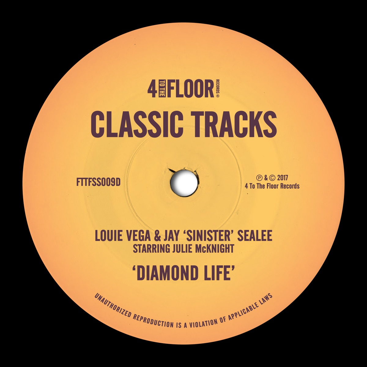 Diamond Life (feat. Julie McKnight) by Louie Vega & Jay 'Sinister' Sealee album cover