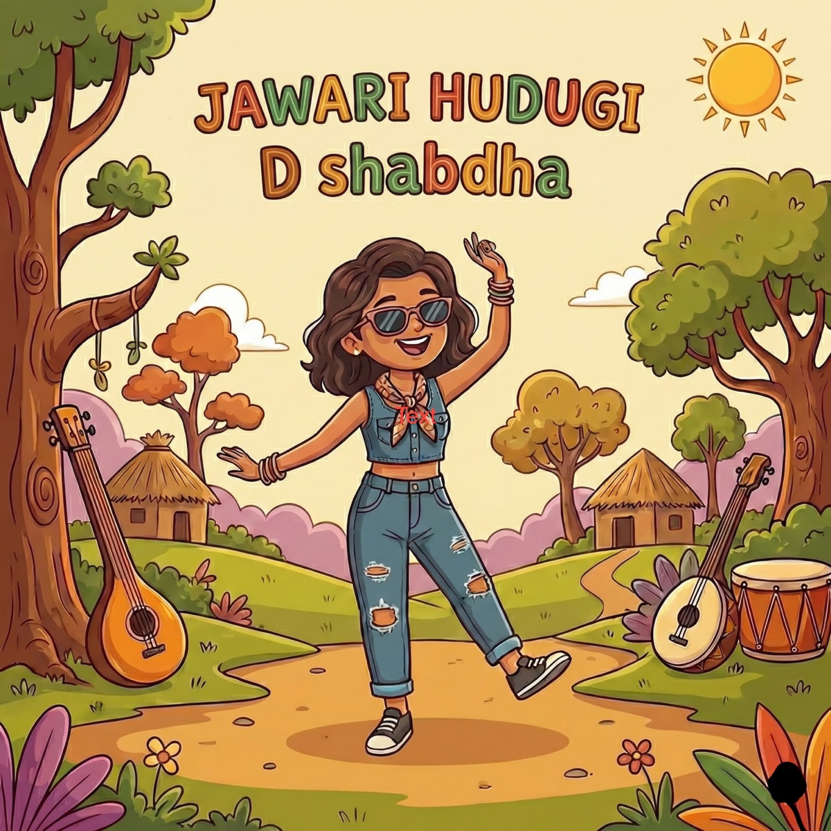 JAWARI HUDUGI - Single by D shabdha album cover