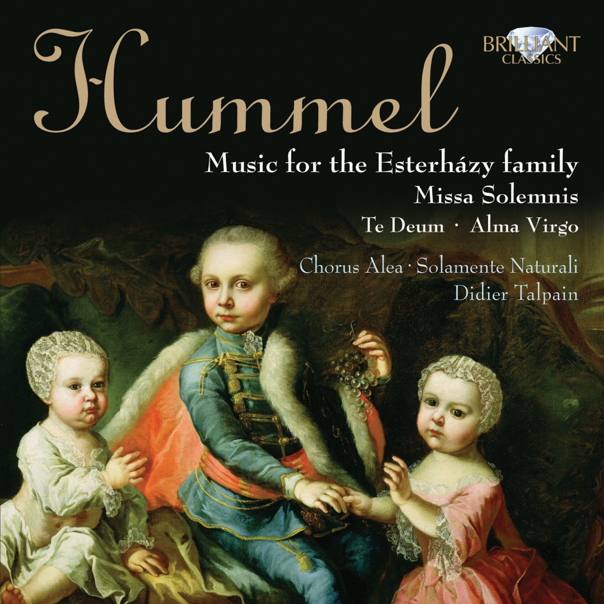 Hummel: Sacred Music for the Esterházy Family by Solamente Naturali & Didier Talpain album cover