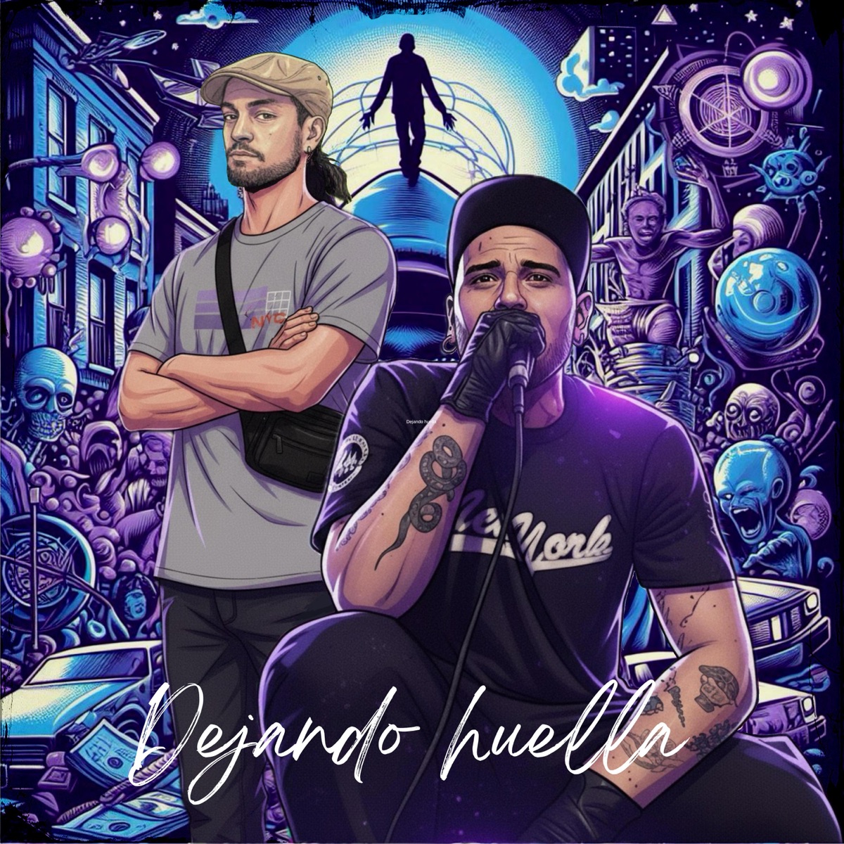 Dejando huella (feat. Wicho514) - Single by Chris Grus album cover
