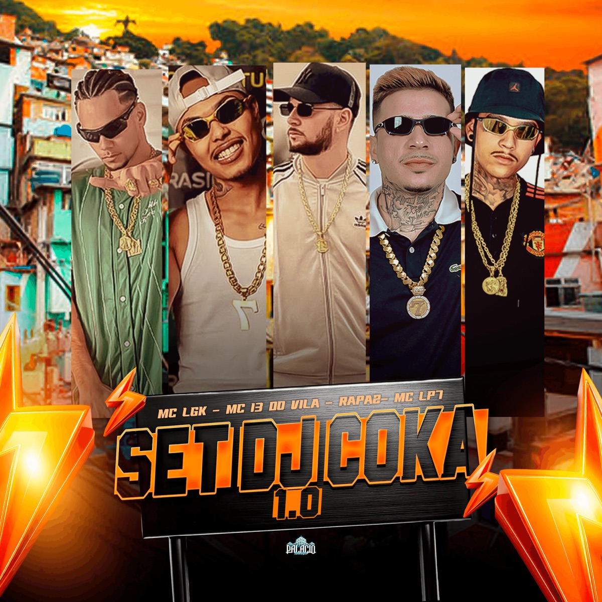 SET DJ COKA 1.0 - Single by Rapaz W.U.M, MC LGK, Mc LP, Dj Coka & MC 13 Do Vila album cover