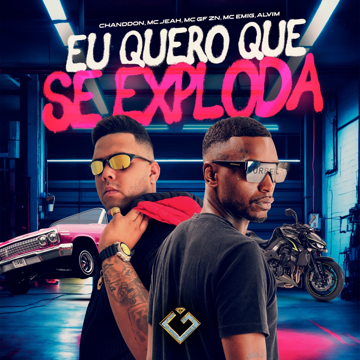 Eu Quero Que Se Exploda (feat. ALVIM) - Single by MC Emig, MC Jeah, MC GF ZN & Chanddon album cover