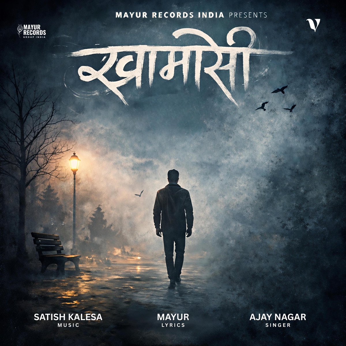 Khamosi - Single by Satish Kalesa & Pratik Jain album cover