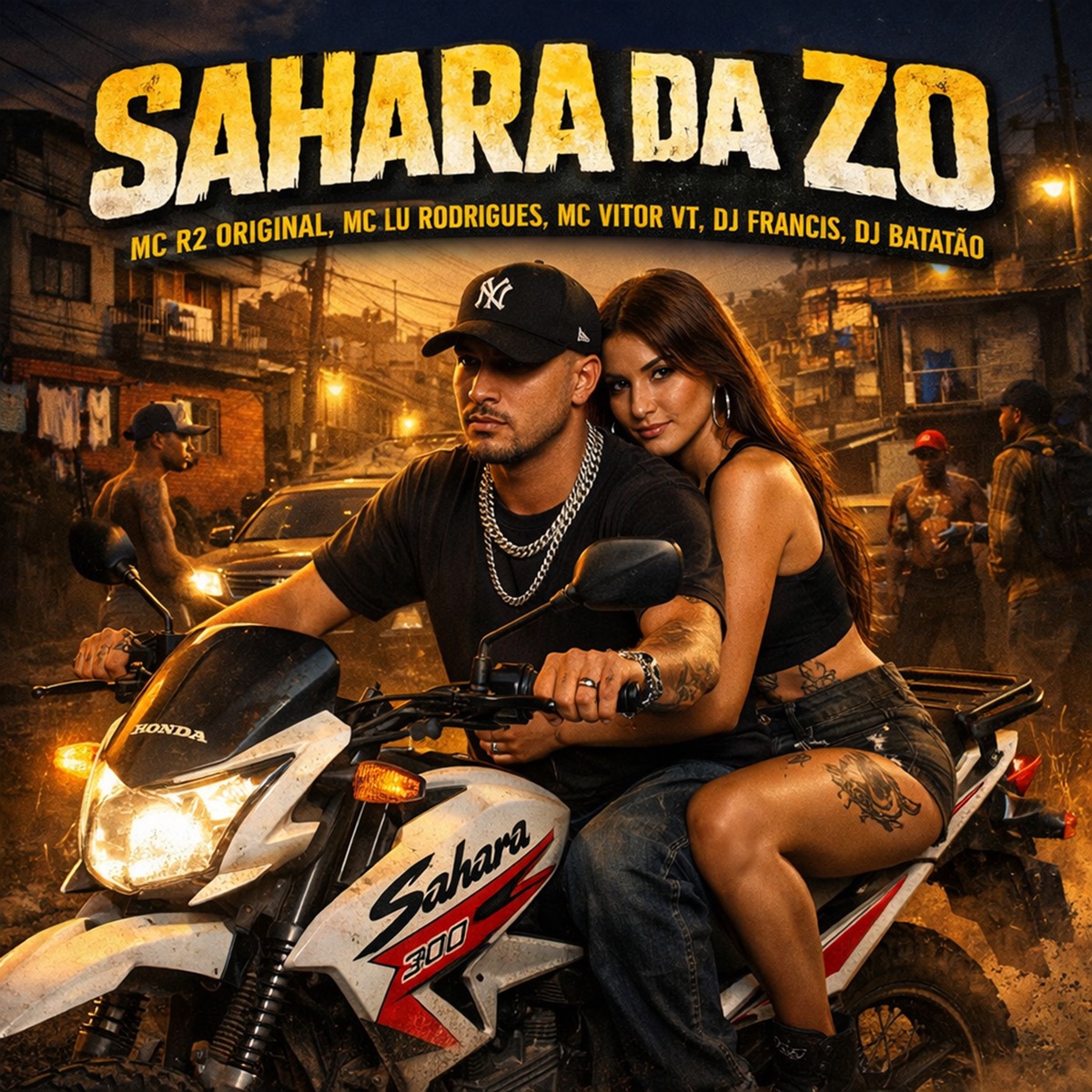 Sahara da Zo (feat. Mc Lu Rodrigues, MC Vitor VT, DJ Francis & MC R2 Original) - Single by DJ Batatão album cover