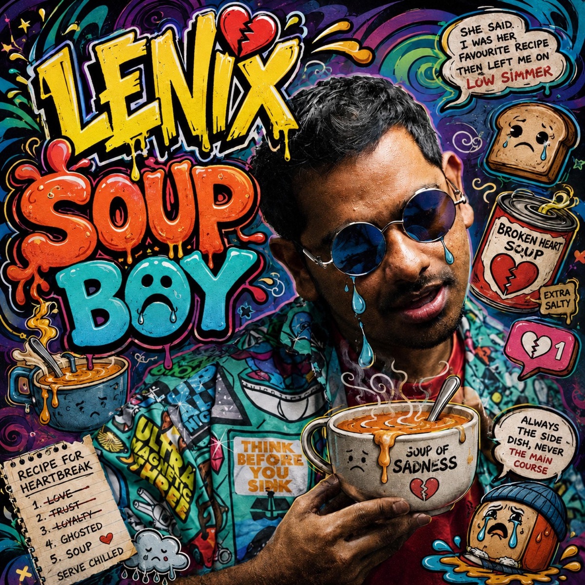 SOUP BOY - Single by Lenix album cover