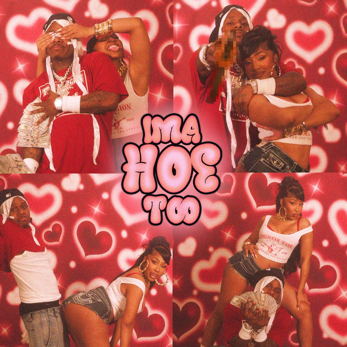 IMA HOE TOO - Single by DaBaby & Yung Miami album cover artwork