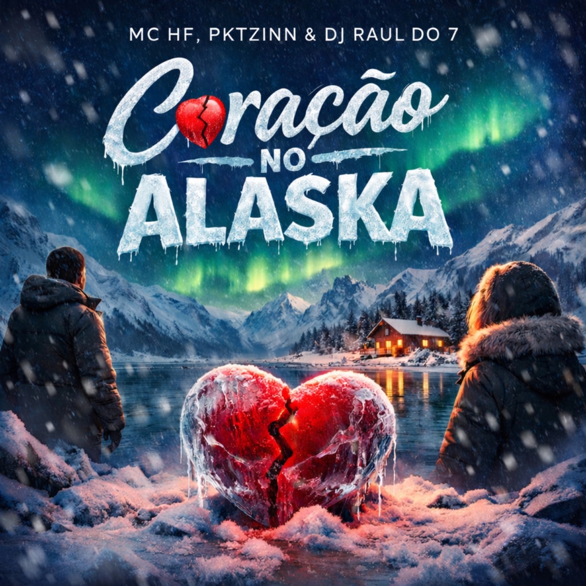 Coração no Alaska (feat. DJ RAUL DO 7) - Single by MC HF & Pktzinn album cover