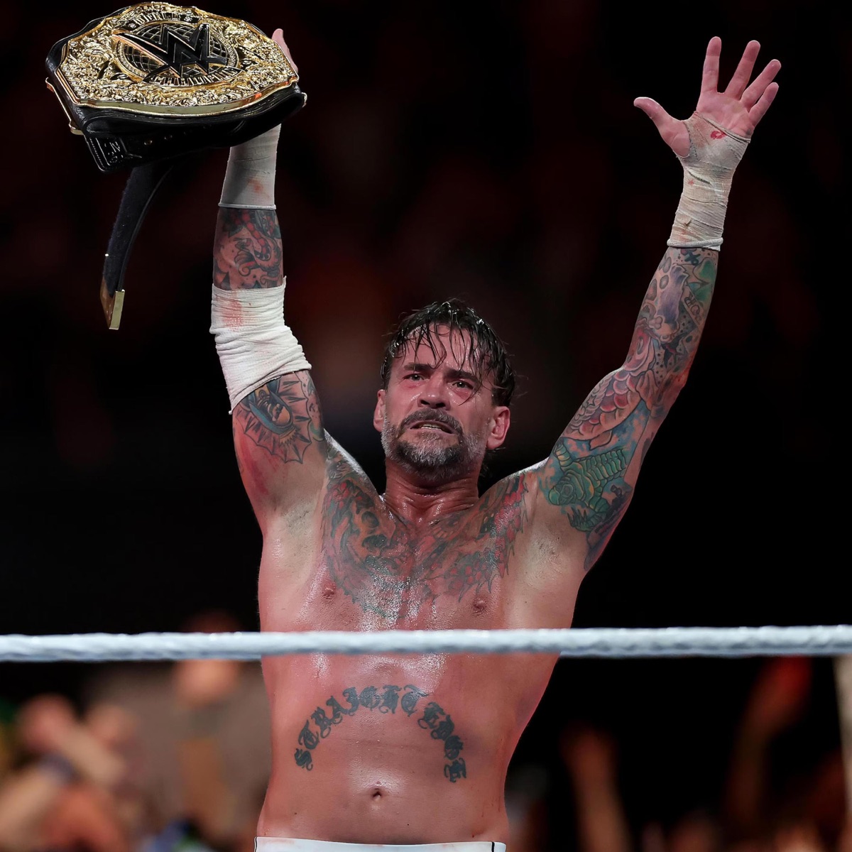 CM PUNK (feat. Wondersson253) - Single by ifloow10k album cover