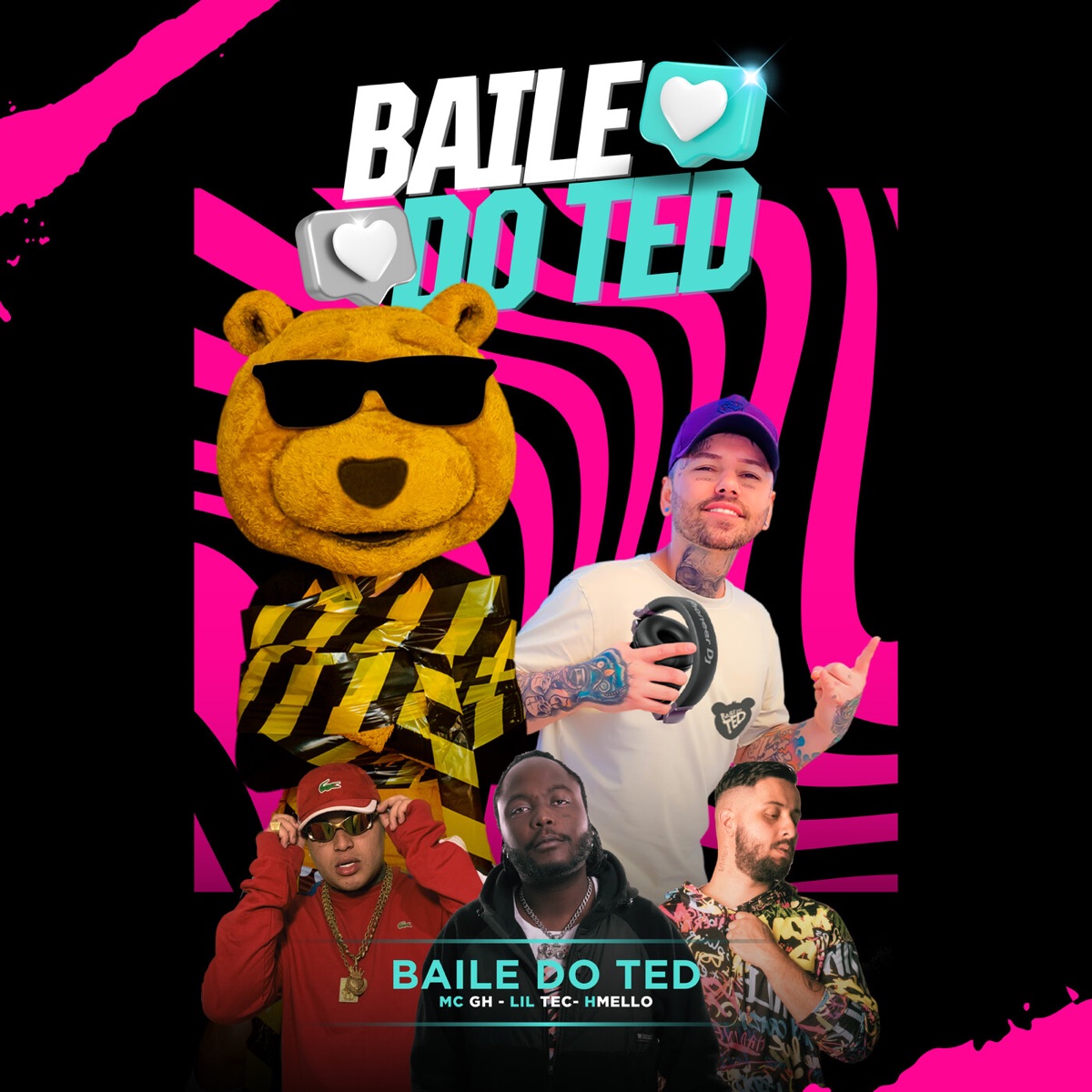 Baile Do Ted (feat. MC GH) - Single by Baile Do Ted, HMello & Lil Tec album cover