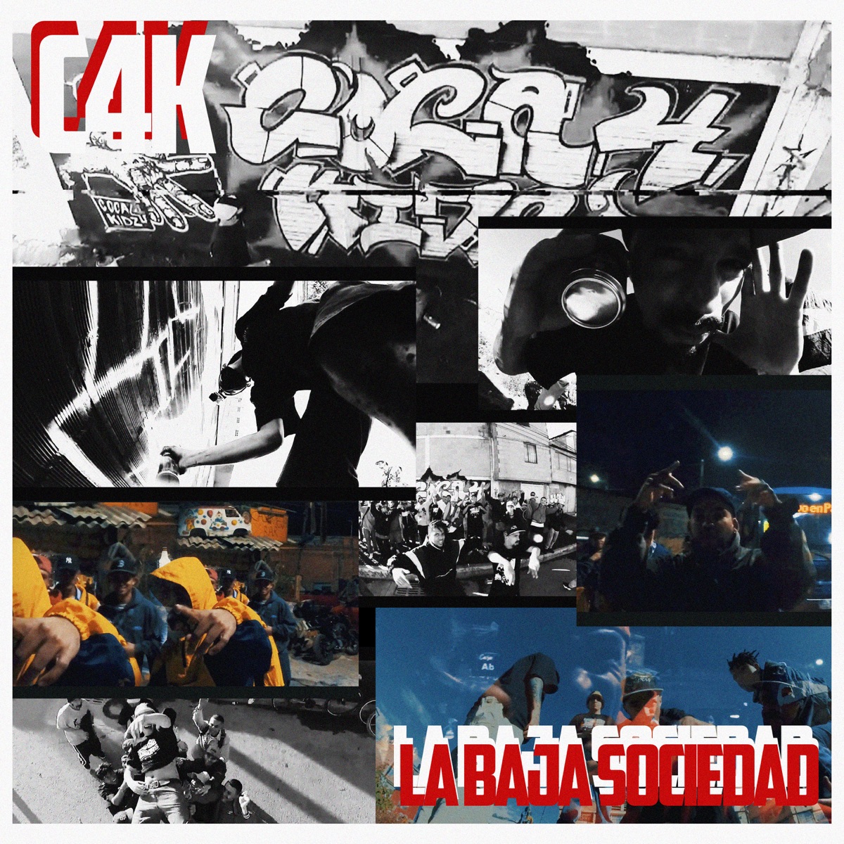 La Baja Sociedad (feat. Jam Block Jr, Da Funkylooper & heavy e) - Single by C4K, H-ico El Señor del Funk & JASON YAWAR CRU album cover