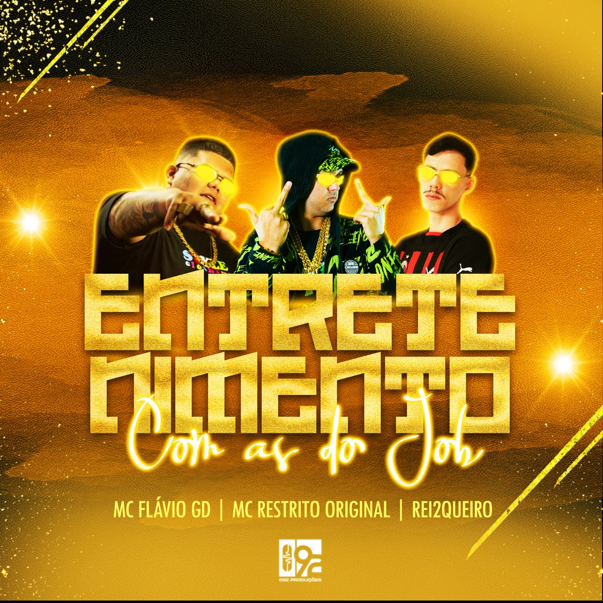 Entretenimento Com as do Job - Single by MC RESTRITO ORIGINAL, MC Flávio GD & Rei2Queiro album cover