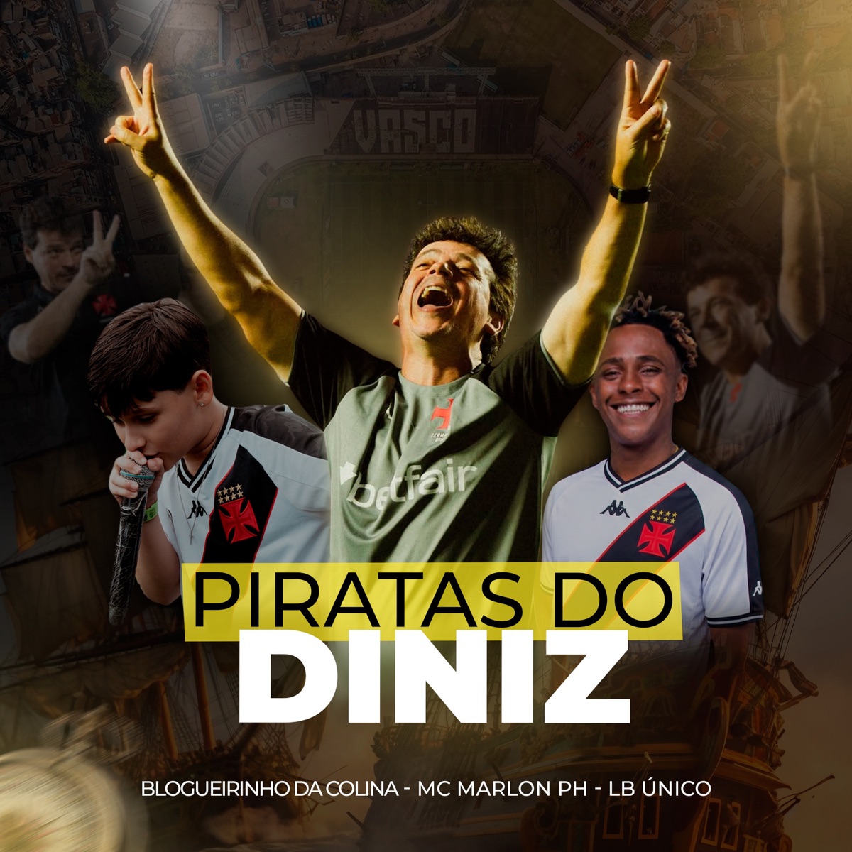 Piratas do Diniz - Single by Blogueirinho da Colina, MC Marlon PH & Lb Único album cover