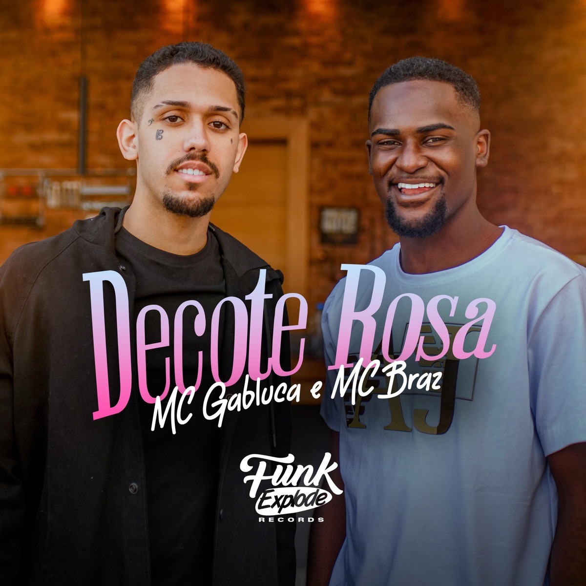 Decote Rosa (feat. DJ 2w) - Single by MC Braz & MC Gabluca album cover